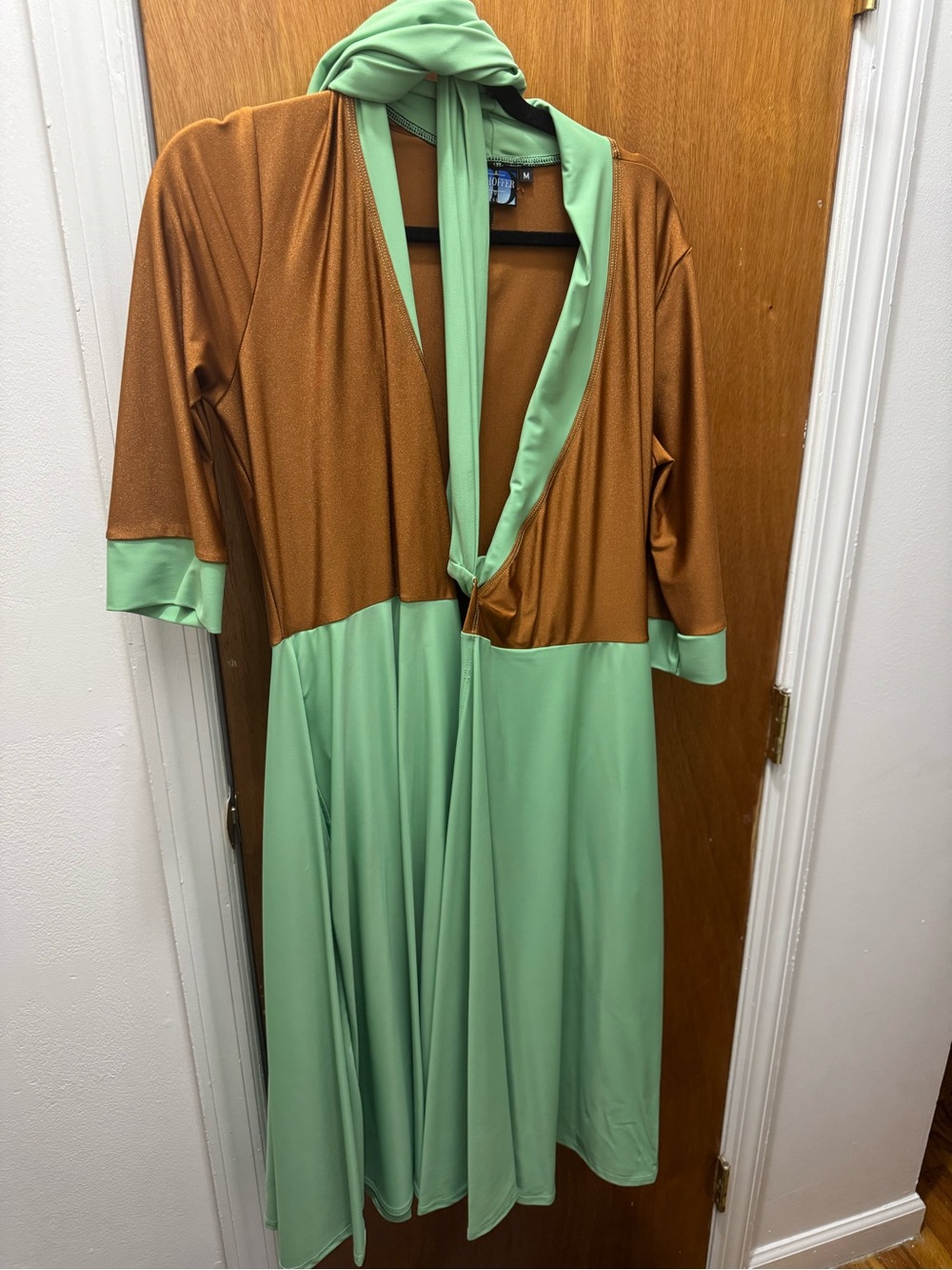 Elhoffer Designs Galactic Asset Wrap Dress